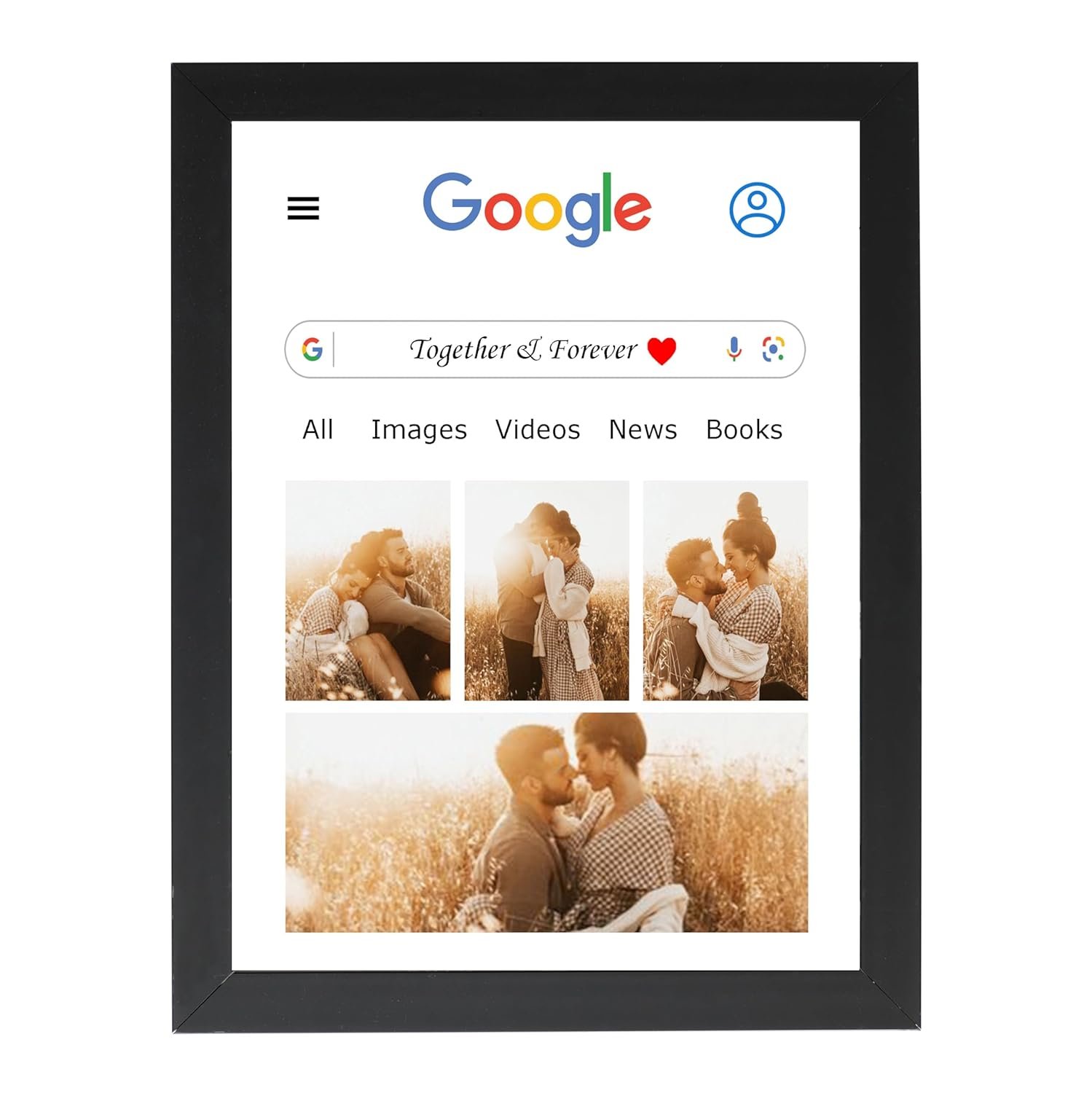 Google Quote Wall Frame